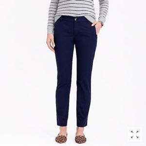 J.Crew Frankie Navy Pants